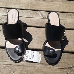 Zara heeled mules size 10 US 40 eur